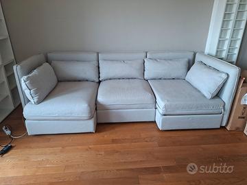 Divano letto 3 posti/chaise-longue IKEA