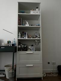 Libreria IKEA BRIMNES con cassetti - Bianco