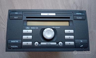 AUTORADIO FORD  6000 CD