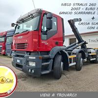 IVECO STRALIS 260S450-2007-4 ASSI SCARRABILE-CASSA