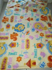 Coperta in pile per lettino