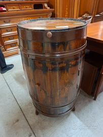 Mobile bar botte in legno 