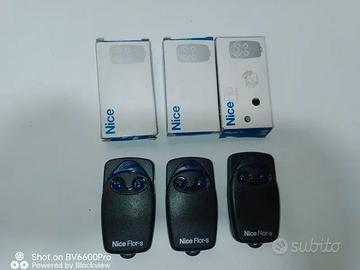 3 radiocomandi Niceflo2r-s 433.92 MHz