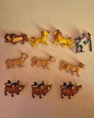 Sorprese ovetti Kinder serie "Il re leone"