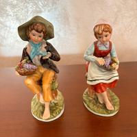 Statue in porcellana