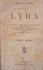 Giovanni Pascoli Lyra Romana Seconda Edizione 1899
