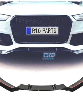 SPOILER LIP PER AUDI A7 11-15 LOOK RS7 NERO
