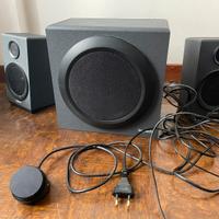 Logitech Z333 Altoparlanti con Subwoofer - Nera