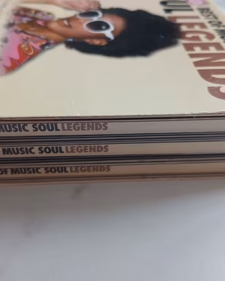 3 CD BEST OF MUSIC . SOUL LEGGEND 