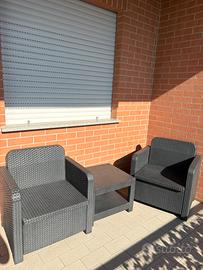 Set salottino da esterno