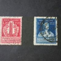 150º anniversario invenzione pila di Volta - 1949