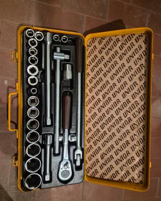set chiavi a bussola vintage  UNIOR 1/2" completo 