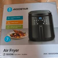 Friggitrice ad aria Aigostar mai aperta Nuova