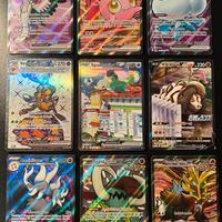 lotto carte pokemon ex