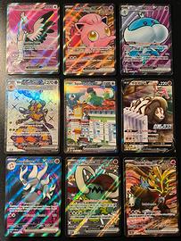 lotto carte pokemon ex