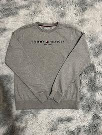 Felpa Tommy Hilfigher Grigia S(donna)/ XS(uomo)