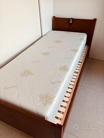Letto con rete motorizzata