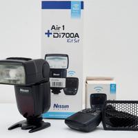Flash Nissin DI 790+ Air 1 per Nikon con accessori