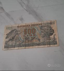Banconota da 500 lire del '67