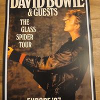 poster David Bowie Wallart Musica Anni 70 80 90 