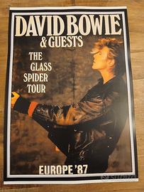 poster David Bowie Wallart Musica Anni 70 80 90 