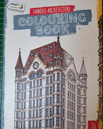 Libro da Colorare Adulti Famous Architecture