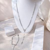 Parure Collana Rosario + Bracciale Rosario
