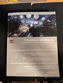 Manuale d’uso harley davidson touring model 2005
