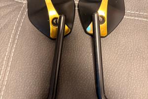 Specchietti Moto BARRACUDA X-Version Omologati Oro