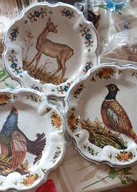 piatti vintage in melamina