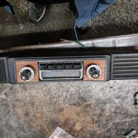 autoradio d'epoca 