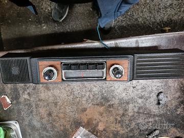 autoradio d'epoca 