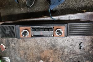 autoradio d'epoca 