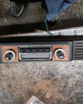 autoradio d'epoca 