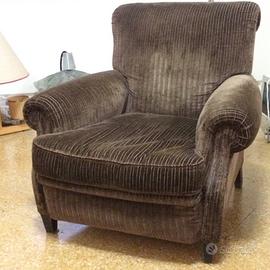 Poltrona Frau velluto vintage