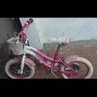 bici bicicletta bambina  14 pollici