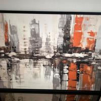 Quadro Neibac con telaio nero e ganci