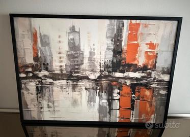 Quadro Neibac con telaio nero e ganci