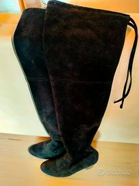Stivali scamosciati lunghi