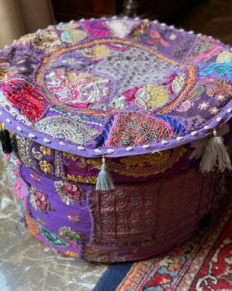 Pouf Cuscino da terra Etnico / Indiano