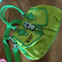 Borsa George Gina & Lucy verde moschettone trek