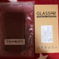 Cover bordeaux e vetrini iphone 8 nuovi