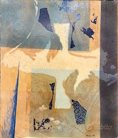 Stefano Turrini artista pittore quadro collage