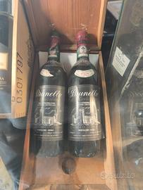 2 Confezioni vintage Brunello di Montalcino