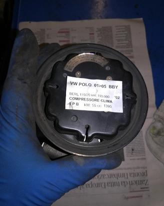 Compres clima VOLKSWAGEN POLO 1390cc 2002