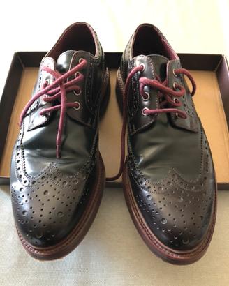 Scarpa uomo Soldini allacciata lucida Derby