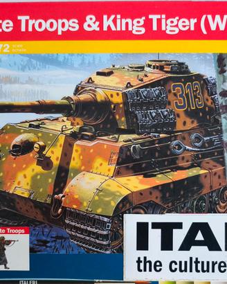 "German Elite Troops & King Tiger" scala 1:72,