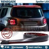 SPOILER LED Posteriore per JEEP Carbon Look