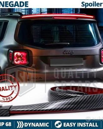 SPOILER LED Posteriore per JEEP Carbon Look