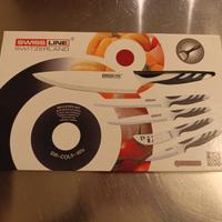 Set 5 coltelli da cucina e pelapatate